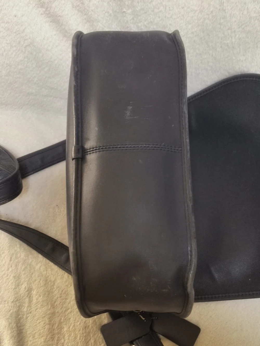 Coach 75th Anniversary Limited Edition Saddle Bag In Midnight Navy